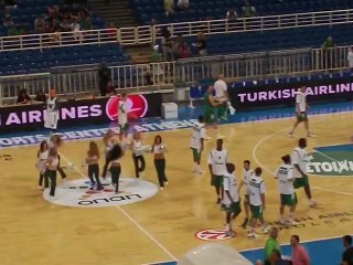 Panathinaikos - Cantu eisodos Prasina Nea