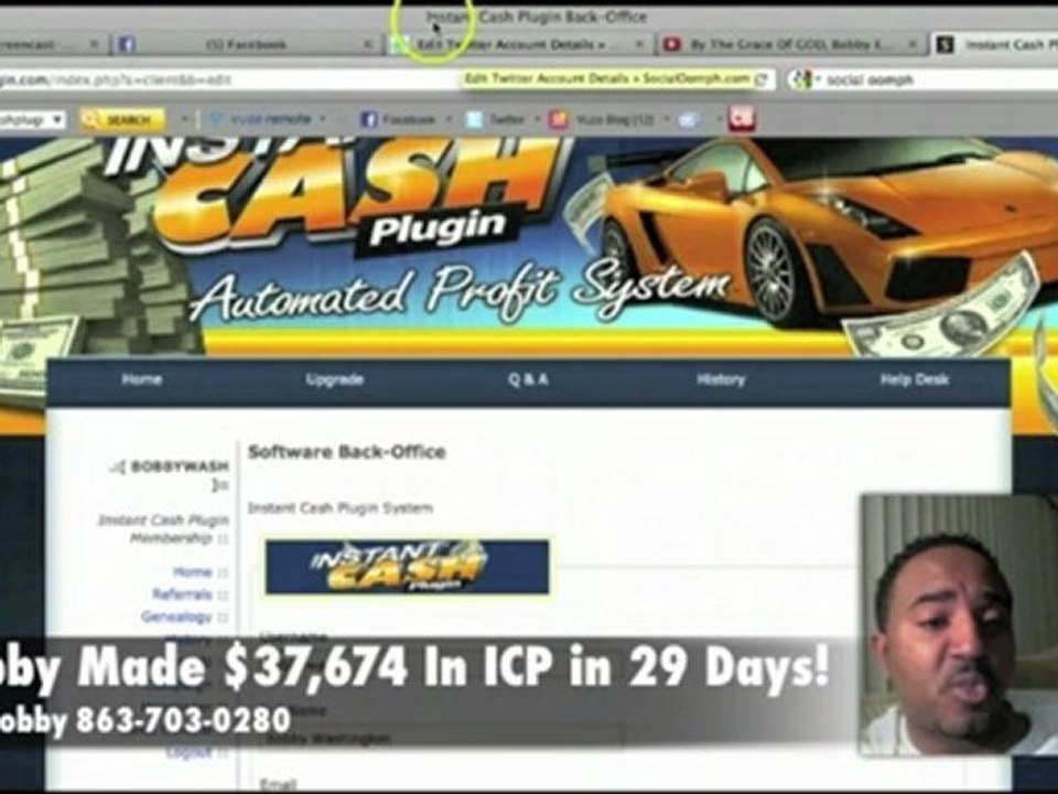 Instant Cash Plugin - ICP Micro - Bobby Washington FREE Training Tutorial
