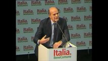 Bersani - Presentazione della Carta d'Intenti per l'Italia bene comune (15.10.12)