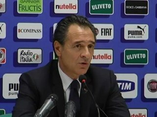 Qualif CdM - Prandelli ne donne pas d'indice