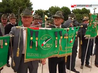 Bari, l'omaggio degli Alpini ai caduti in guerra