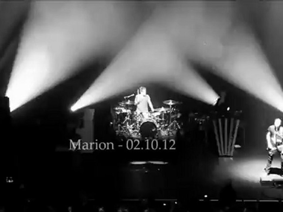 Muse @Olympia Paris - Supermassive black hole 02.10.12