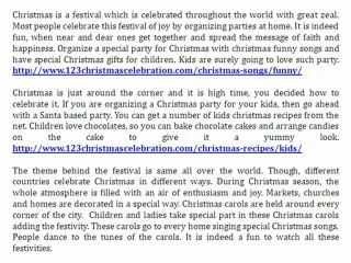 Tips To Make Your Christmas Party a Wonderful One