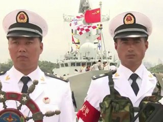 China mueve barcos de guerra