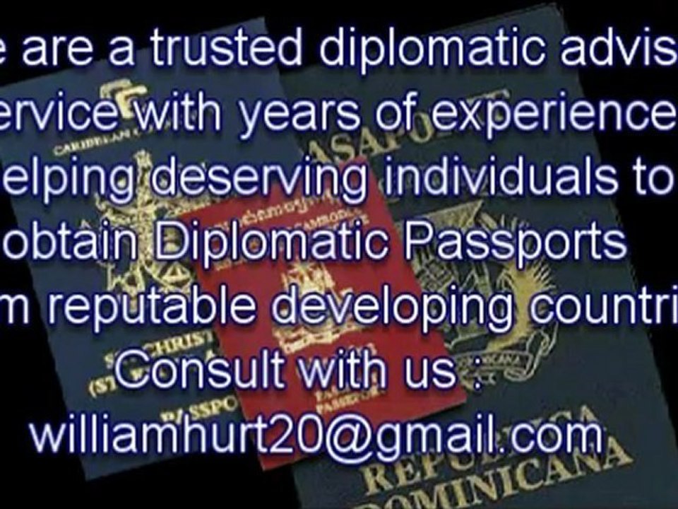Diplomatic passport second citizenship-johnwayne1@accountant.com -