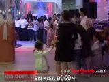 En kısa düğün