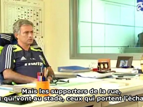 Mourinho tacle les pseudo-supporters du Real