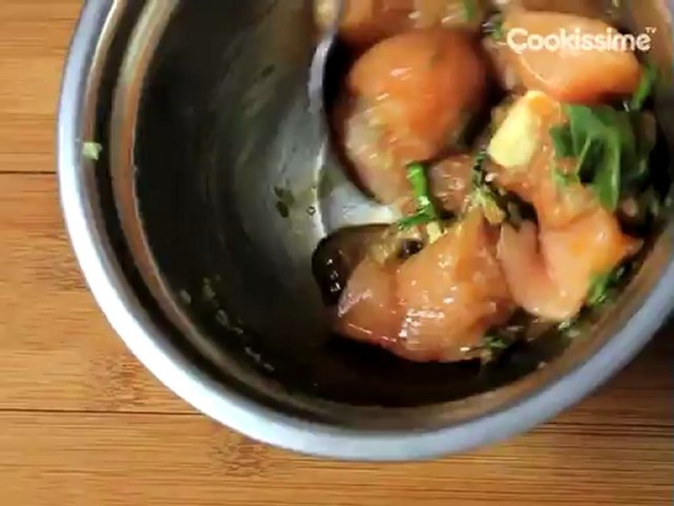 Poulet au caramel