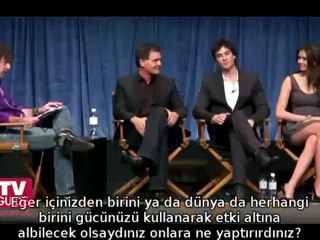 The Vampire Diaries - PaleyFest 2010 [Altyazılı]