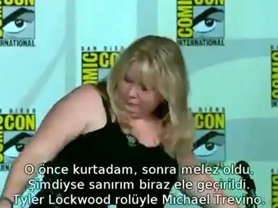 The Vampire Diaries 2012 Comic Con Part 1 [Altyazılı]