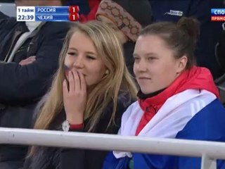 Россия (мол) - Чехия (мол) 1 тайм