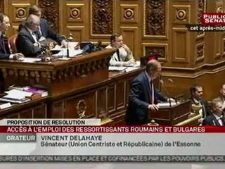 SEANCE,Proposition de loi relative aux ressortissants de nationalités roumaines et bulgares