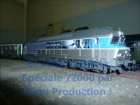 La Spéciale 7200 au club Ferroviaire de noisy le sec