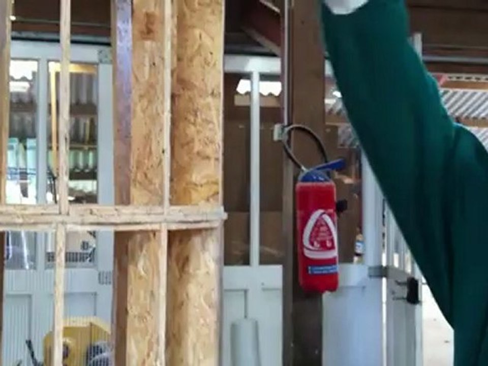 Avancée des travaux en menuiserie