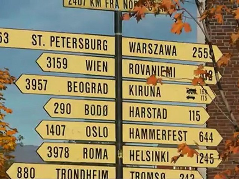 *På tur i Narvik sentrum å nyte sola den 7 Oktober 2012*