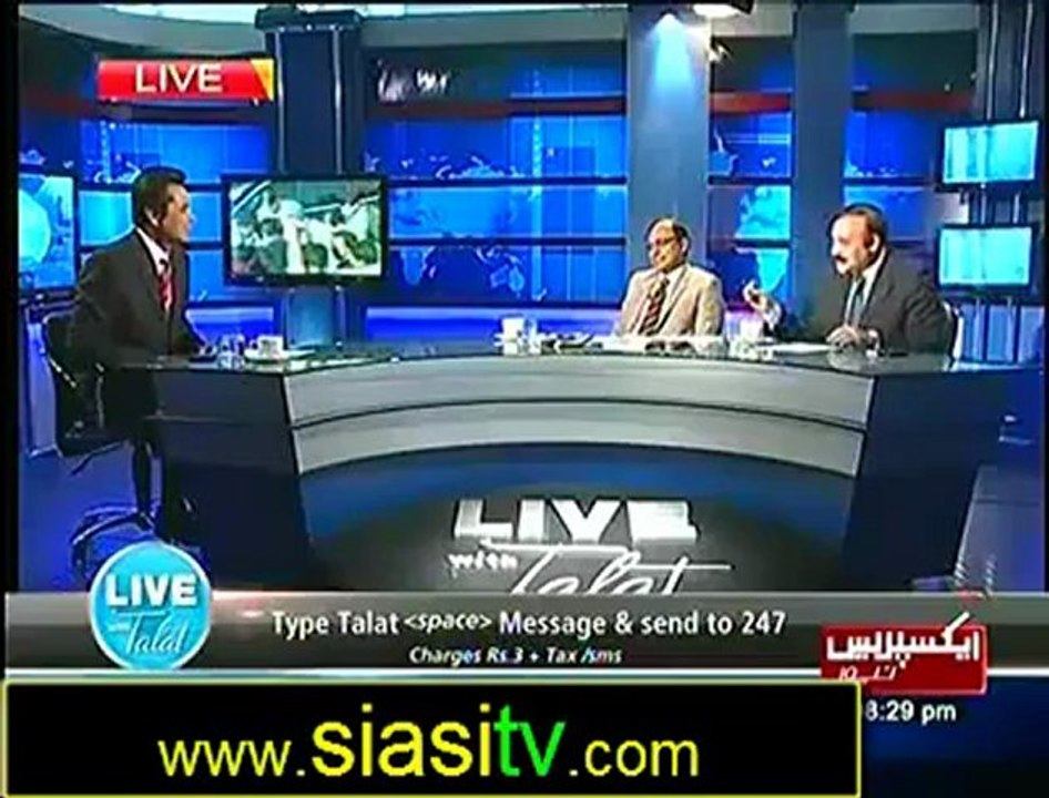 Live with Talat on Express News 16th October 2012