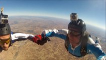 Salto 107 de paracaidismo de Enrique Solís