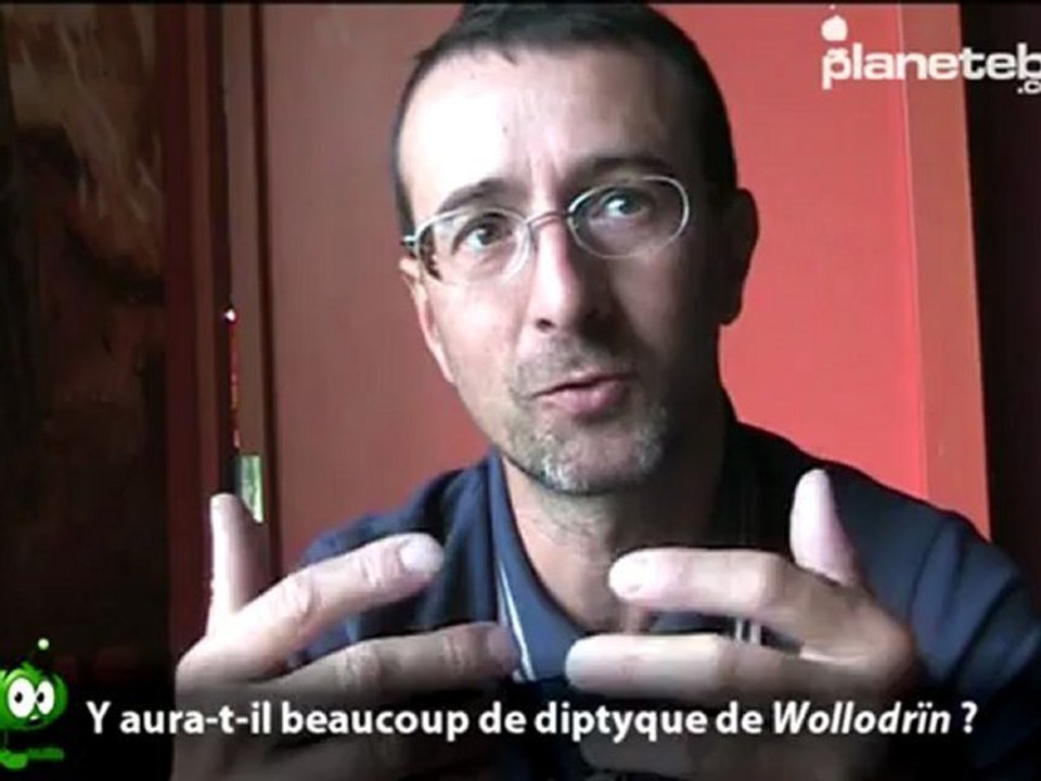David Chauvel en interview pour planetebd.com