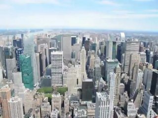 NEW YORK vue de l'Empire States Building