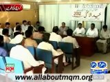 MQM representative meeting regarding Eid-ul-azha Contingency Plan in Karachi