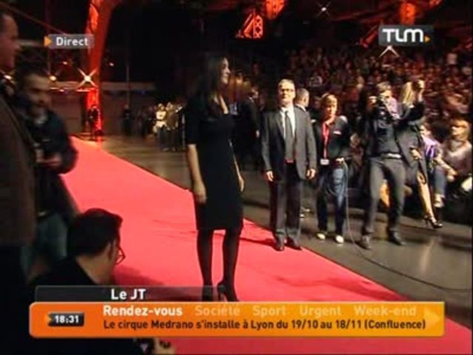 Monica Bellucci en ouverture du festival Lumière