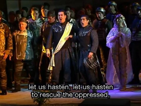 Macbeth / G.Verdi / Act 4 / Malcolm , Macduff, Choir '' Dove siam? ''