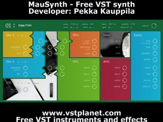 MauSynth - Free VST synth