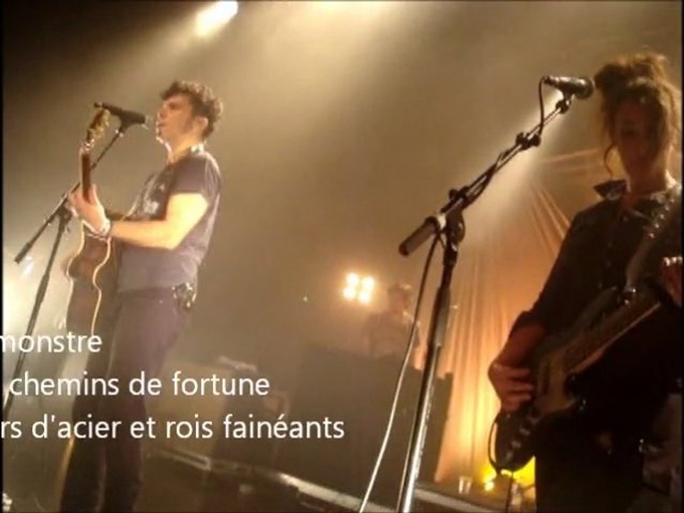 Eiffel - Foule Monstre - live@la Citrouille  +paroles