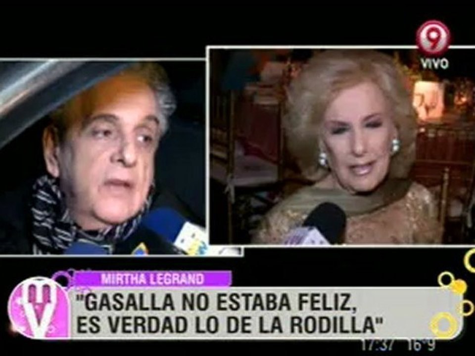 Pronto.com.ar Mirtha Legrand y la partida de Gasalla del Bailando