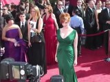 Christina Hendricks Thinks You're Looking at her Hair