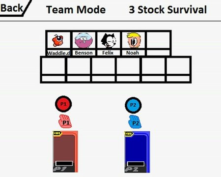 Super Smash Bros Slash Character select theme (with new characters)