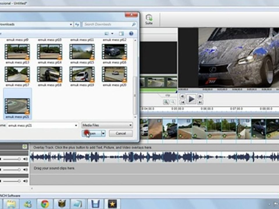HOW TO DOWNLOAD YOUR FORZA 4 VIDEOS AND EDIT THEM AND UPLOAD TO YOUTUBE PART 1