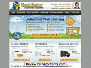 Hostgator Website Tutorial - Web Hosting Coupon: GATORCENTS