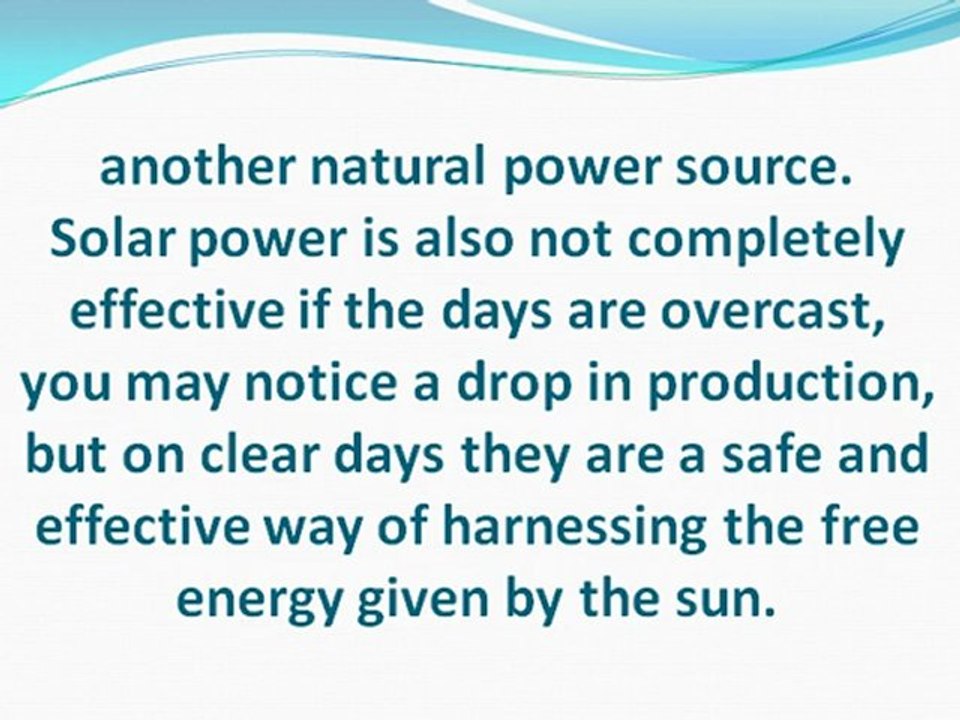 TITLE: Getting Hot using Natural Power