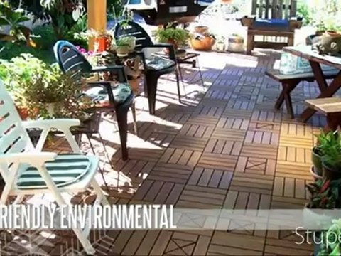 Romana Decking Tiles _ Sàn gỗ ngoài trời