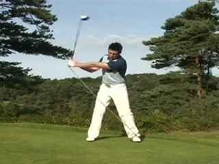 Attatch A Bungee Cord Around Your Foot Golf Drill