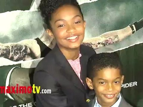 Yara Shahidi and Sayeed Shahidi Alex Cross Premiere