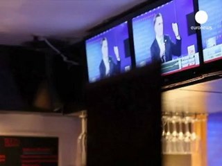Al bar di Washington, guardando Obama e Romney in tv...