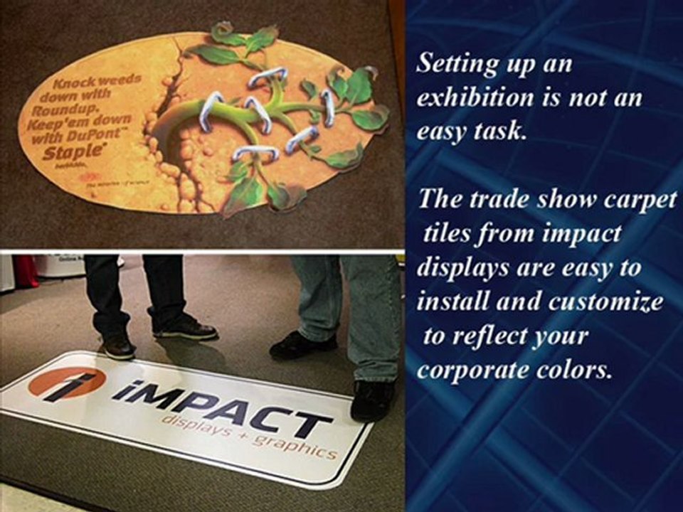 Trade show carpet