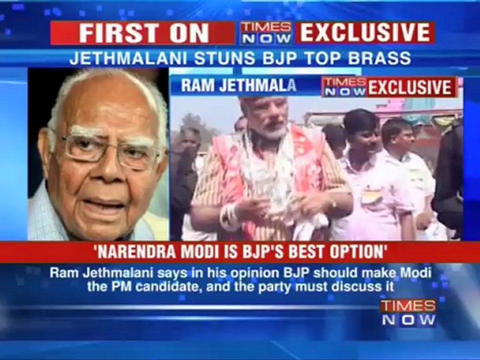 Jethmalani stuns BJP top brass