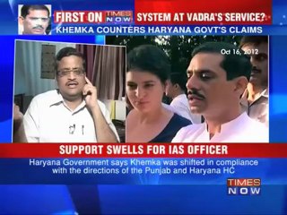 Khemka counters Haryana Govt's claim