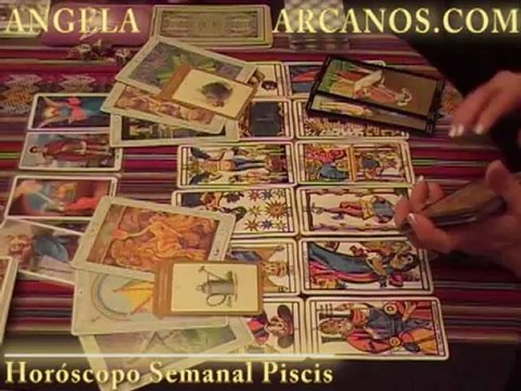 Horoscopo Piscis del 25 de abril al 01 de mayo 2010 - Lectura del Tarot