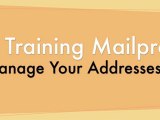 Manage Your Email Addresses - Mailpro V5 Training