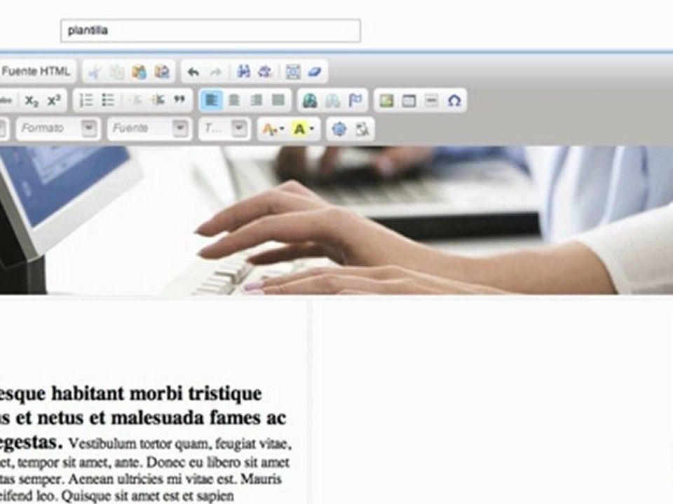 Crear un Mensaje desde una Plantilla - Formación Mailpro V5