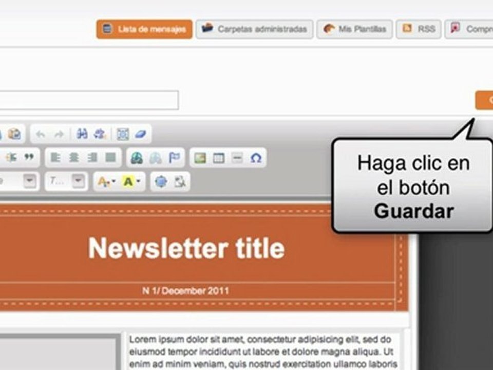 Crear un Mensaje desde un Modelo - Formación Mailpro V5