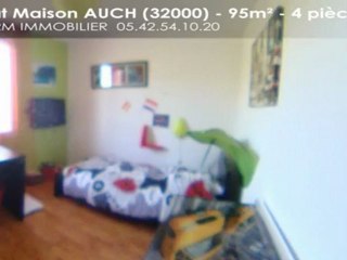 Auch maison T4 avec jardin et garage 2M Immobilier à Auch