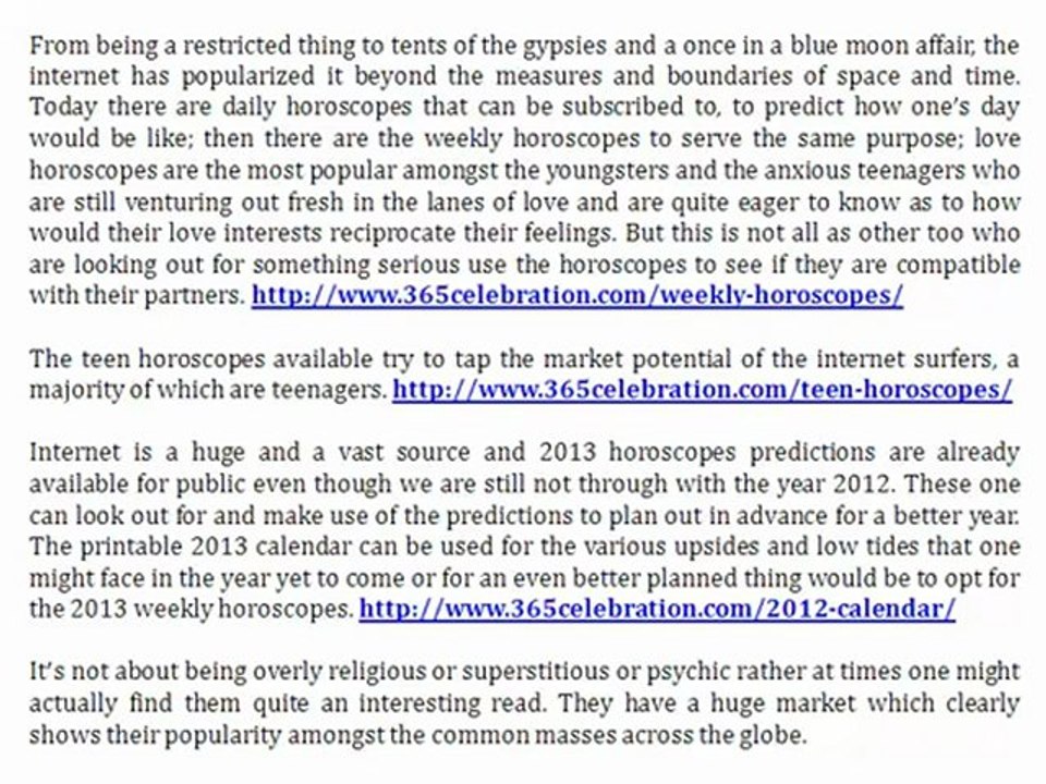 The Way to Look into Your Future of 2013