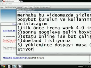 darkorbit boxybt anlatımı