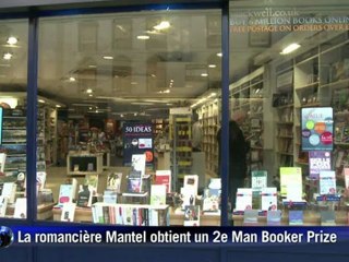 La Britannique Hilary Mantel obtient un 2e Man Booker Prize