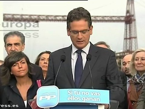 Basagoiti compara el voto al PSE con preferentes